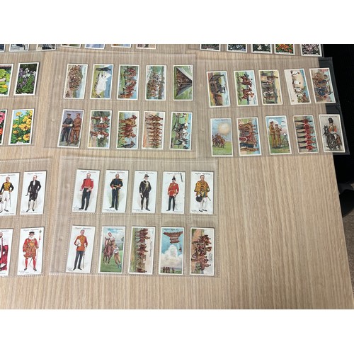 245 - CIGARETTE CARDS - LARGE COLLECTION OF 189 CIGARETTE CARDS FEATURING PARTIALLY/ALMOST COMPLETE SETS O... 