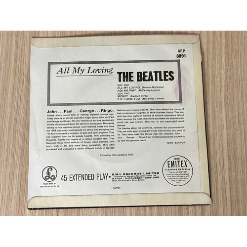 267 - 6 x ORIGINAL BEATLES  E.P's 7