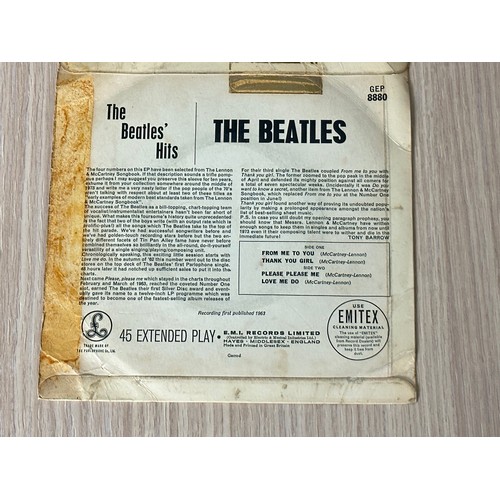 267 - 6 x ORIGINAL BEATLES  E.P's 7