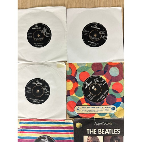 268 - 31 x THE BEATLES SINGLES - 7