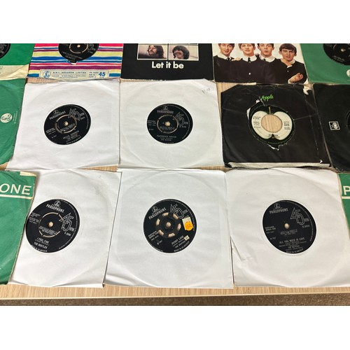 268 - 31 x THE BEATLES SINGLES - 7