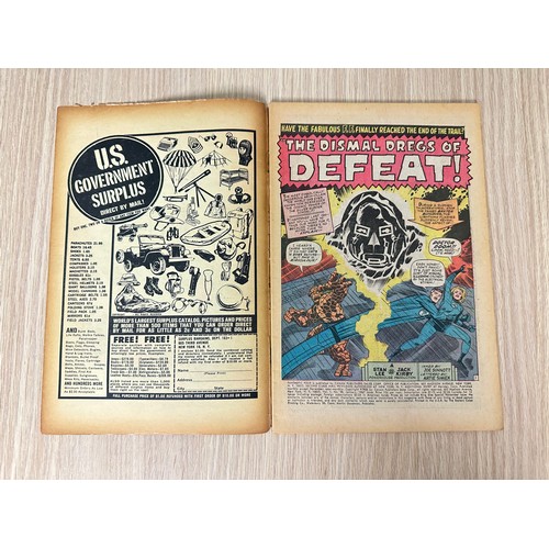 192 - FANTASTIC FOUR #58  - Cover Art featuring Doctor Doom. Marvel Comics 1967 - Silver Age Comic. VG+ Co... 