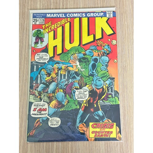 189 - INCREDIBLE HULK #176 - 178. The Death and Rebirth of Adam Warlock Storyline - Key Bronze Age Marvel ... 