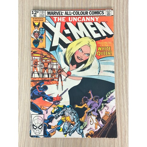 186 - UNCANNY X-MEN 131. First Appearance of The White Queen, Emma Frost, Second App of Dazzler. Marvel Co... 