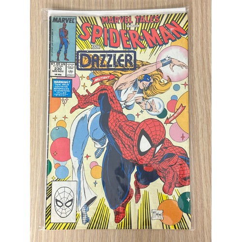 188 - MARVEL TALES #230 Featuring Spiderman and Dazzler.Cover art by Todd McFarlane, reprint of the Amazin... 