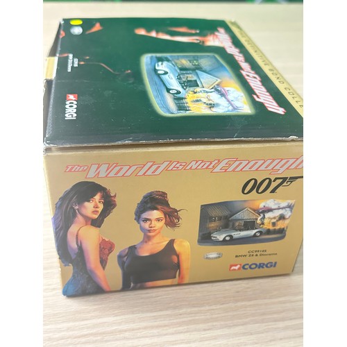 240 - Corgi CC99105 James Bond 007 Limited Edition BMW Z8 and Diorama. The Definitive Bond Collection. Mod... 