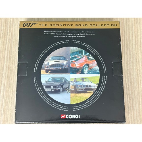 241 - Corgi CC99106 Definitive James Bond 007 Film Canister 4 Car Set - Still Sealed and as New.

The 'Def... 