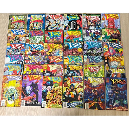 182 - X-Men 2099 1-34 (missing issue 19), plus specials. Marvel Comics 1993 Onwards. VFN Condition.