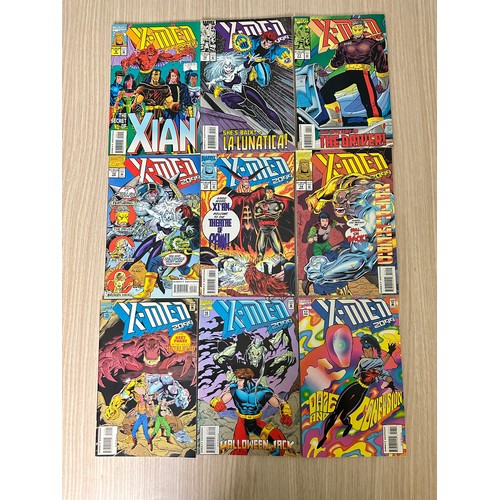 182 - X-Men 2099 1-34 (missing issue 19), plus specials. Marvel Comics 1993 Onwards. VFN Condition.