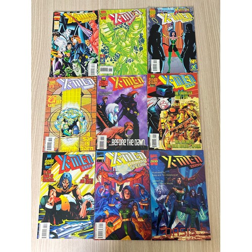 182 - X-Men 2099 1-34 (missing issue 19), plus specials. Marvel Comics 1993 Onwards. VFN Condition.