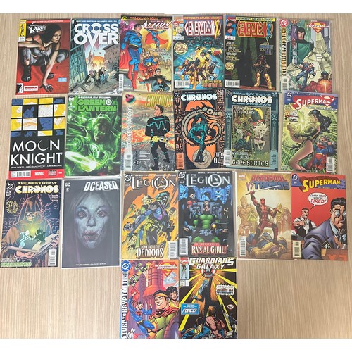 68A - BUNDLE OF COMICS. Consisting of 20 Comics Mostly DC & Marvel Comics. Featuring, X-Men, Superman, Gre... 