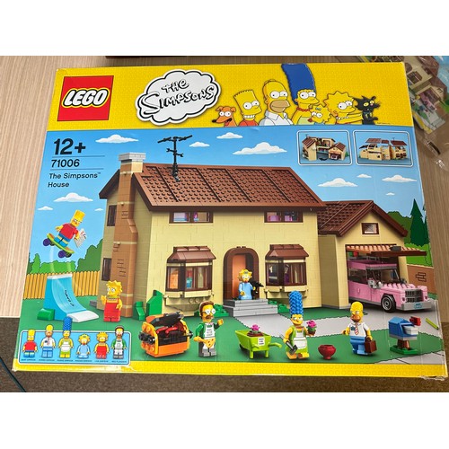 242A - LEGO: THE SIMPSONS HOUSE 71006 Retired Set, Fully complete with all instructions. Some elements part... 