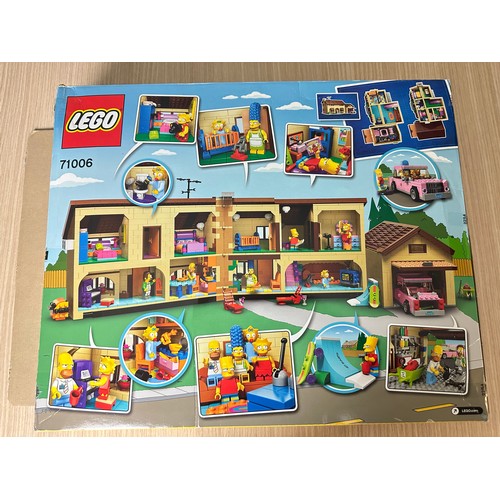 242A - LEGO: THE SIMPSONS HOUSE 71006 Retired Set, Fully complete with all instructions. Some elements part... 