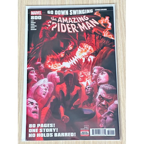 323 - AMAZING SPIDER-MAN #800. First full appearance of Normie Osborn as Goblin Childe. Marvel Comics 2018... 