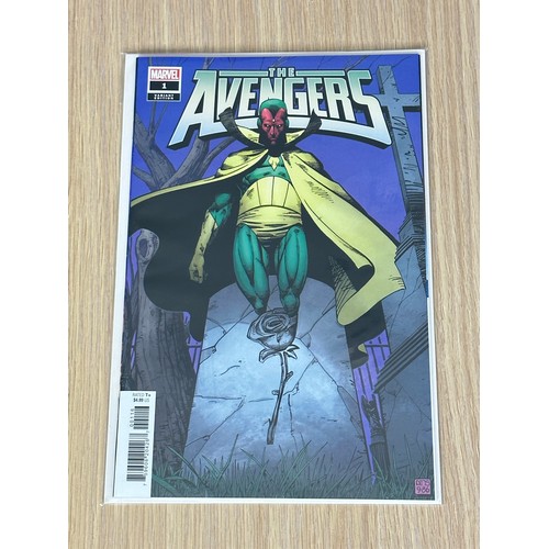 329 - AVENGERS VOL.9. #1 - Paul Smith Hidden Gem Variant 1:50. Marvel Comics 2023. NM/New Condition. Bagge... 