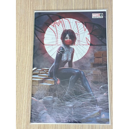 330 - SILK Vol.5. #1 - Bjorn Barends Store Variant. Marvel Comics 2023. NM/New Condition.