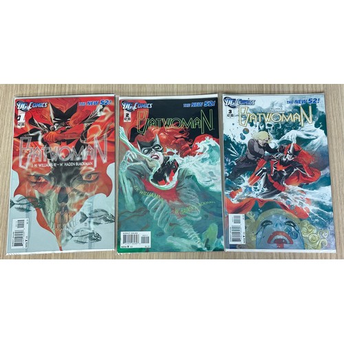 334 - BATWOMAN Vol. 2. #1 -3. DC Comics 2011. First App of The Weeping Woman. All  NM/New Condition. All B... 