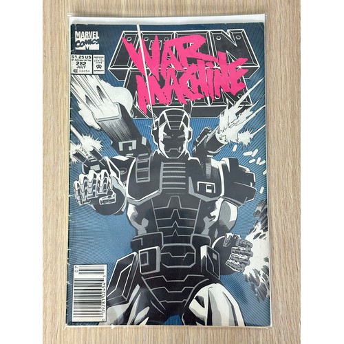 319 - IRON MAN #282. 1st Cover App of the War Machine Armor, worn by Tony Stark. Marvel Comics 1992. VG Co... 