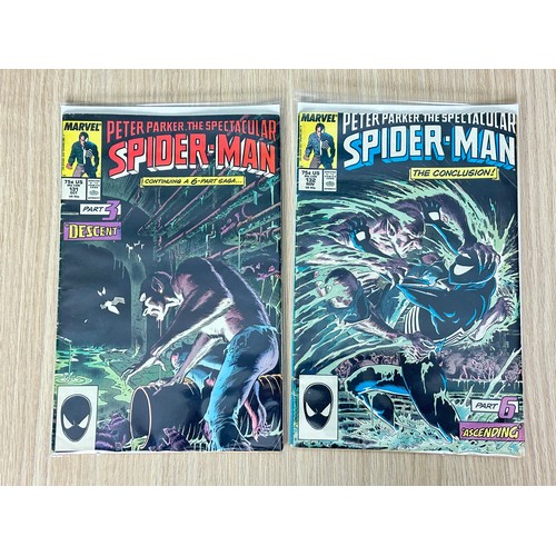 340 - PETER PARKER: THE SPECTACULAR SPIDER-MAN #131 + 132. Kravens last hunt storyline parts 3 & 6. Marvel... 