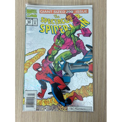 341 - PETER PARKER: THE SPECTACULAR SPIDER-MAN #200. Death of Green Goblin. Giant sized 200th issue. Marve... 