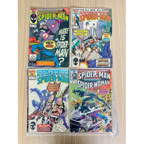 343 - PETER PARKER: THE SPECTACULAR SPIDER-MAN BUNDLE - 12 Comics from 1986 onwards. Featuring #117-119, 1... 