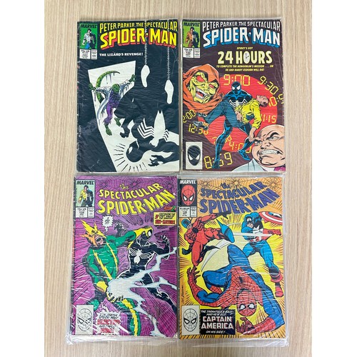 343 - PETER PARKER: THE SPECTACULAR SPIDER-MAN BUNDLE - 12 Comics from 1986 onwards. Featuring #117-119, 1... 