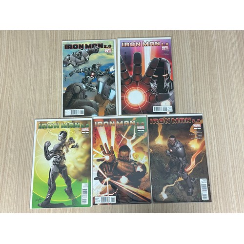 311 - IRON MAN 2.0 #1 - 12 . Complete Set. Marvel Comics 2011. includes  #7.1. 13 Comics in total. NM/As N... 