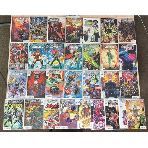 312 - HUGE A.X.E (Avengers v X-Men v Eternals) JUDGMENT DAY BUNDLE - 31 Comics in total. 
Comprising of A.... 