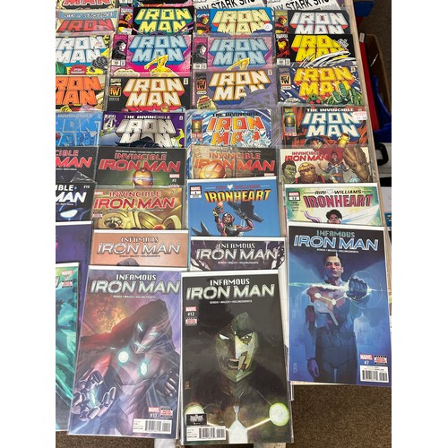 288 - Iron Man bundle (50 issues, Invincible Iron Man (RiRi Williams) 16,8-11, Ironheart 1 & 12, Infamous ... 