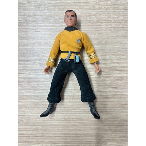 517 - STAR TREK - Vintage 1974 MEGO Star Trek CAPTAIN KIRK Figure Complete with Belt and Communicator but ... 