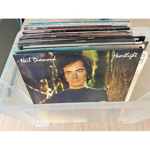 536 - 40 x VINYL ALBUM BUNDLE 33RPM Records. Easy Listening/Comedy/Classical. Features Neil Diamond, Nat K... 