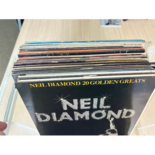 536 - 40 x VINYL ALBUM BUNDLE 33RPM Records. Easy Listening/Comedy/Classical. Features Neil Diamond, Nat K... 