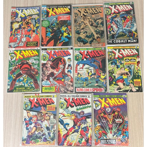 205 - UNCANNY X-MEN Early Editions Bundle featuring: #69, 70, 75, 79-81, 83, 86, 89, 91, 92.
11 Comics in ... 