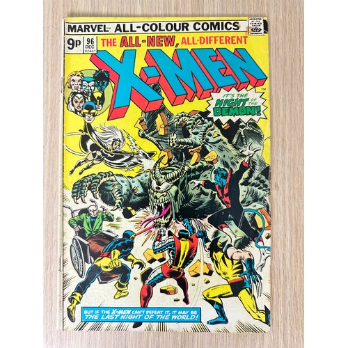 206 - UNCANNY X-MEN #96. 1st App of Moira McTaggert. 1st App of Steven Lang, 1st App of Kierrok. Marvel Co... 