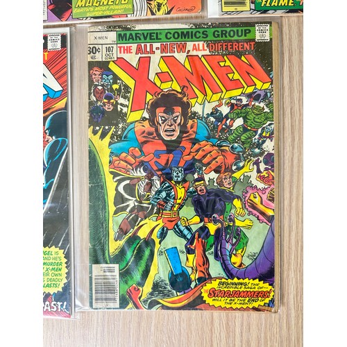 208 - UNCANNY X-MEN #103 - 107. Many Key issues. Wolverines first name revealed to be 'Logan', 1st App of ... 