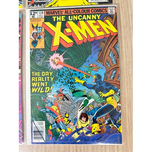 213 - UNCANNY X-MEN #123 - 128. Including Key Issues. FN/VFN Condition. Marvel Comics 1979. 6 Comics in to... 