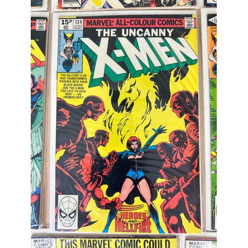 214 - UNCANNY X-MEN #129 - 138. The Complete DARK PHOENIX SAGA. featuring 1st App of Dazzler in #131. 1st ... 