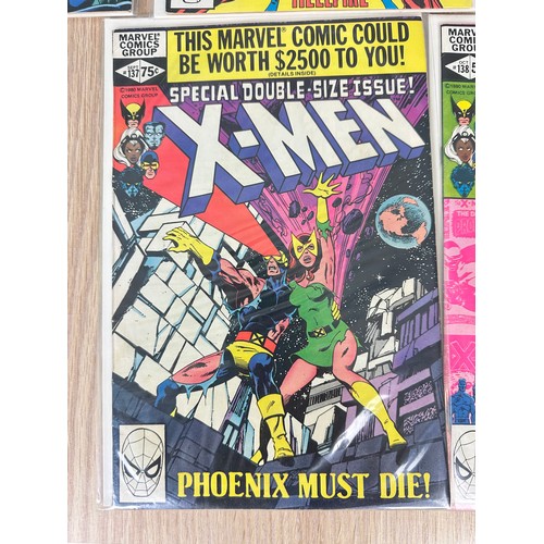 214 - UNCANNY X-MEN #129 - 138. The Complete DARK PHOENIX SAGA. featuring 1st App of Dazzler in #131. 1st ... 