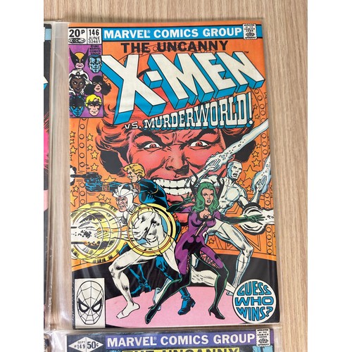 217 - UNCANNY X-MEN #143, 144, 146 - 149. 6 Comics in total. Includes Minor keys. FN/VFN Condition. Marvel... 