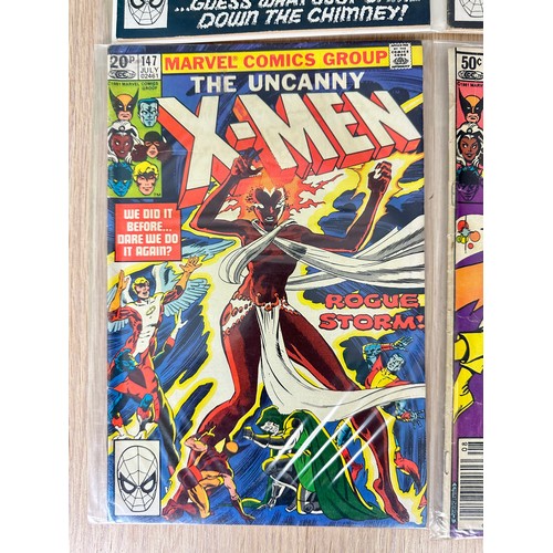 217 - UNCANNY X-MEN #143, 144, 146 - 149. 6 Comics in total. Includes Minor keys. FN/VFN Condition. Marvel... 