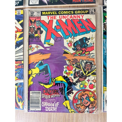 217 - UNCANNY X-MEN #143, 144, 146 - 149. 6 Comics in total. Includes Minor keys. FN/VFN Condition. Marvel... 