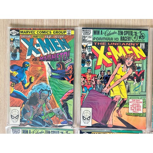 218 - UNCANNY X-MEN #150 - 159. 
10 Comics in total. Includes some minor keys. All  FN/VFN Condition. Marv... 