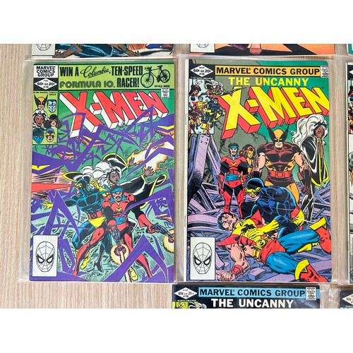 218 - UNCANNY X-MEN #150 - 159. 
10 Comics in total. Includes some minor keys. All  FN/VFN Condition. Marv... 