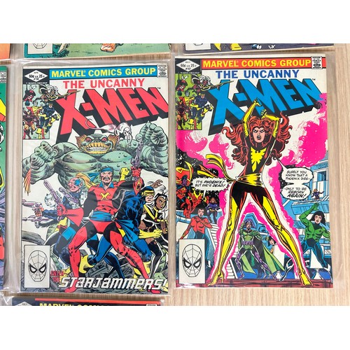 218 - UNCANNY X-MEN #150 - 159. 
10 Comics in total. Includes some minor keys. All  FN/VFN Condition. Marv... 