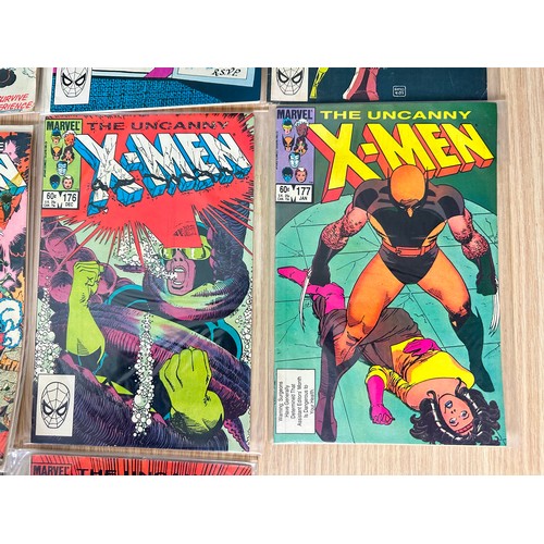 220 - UNCANNY X-MEN #170 - 179. 
10 Comics in total. Includes some minor keys. All  FN/VFN Condition. Marv... 