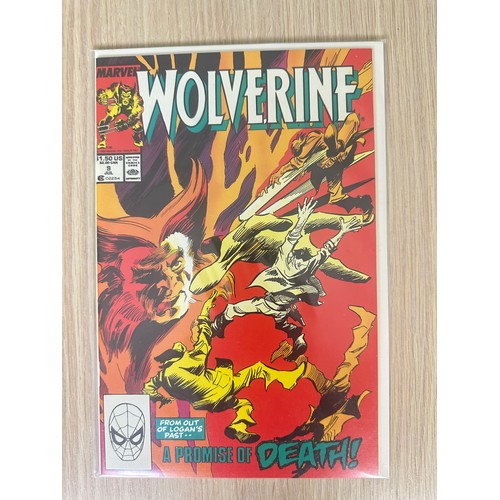 224 - WOLVERINE #9 & 10.  Featuring First Sabretooth App in a Wolverine Title. Both NM Condition. Both B a... 