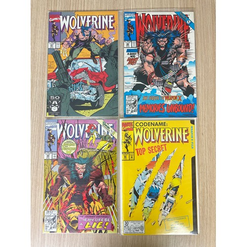 229 - WOLVERINE #31 - 50. Complete Numbered run of 20 Wolverine Comics. Marvel Comics from 1990 to 1992. I... 