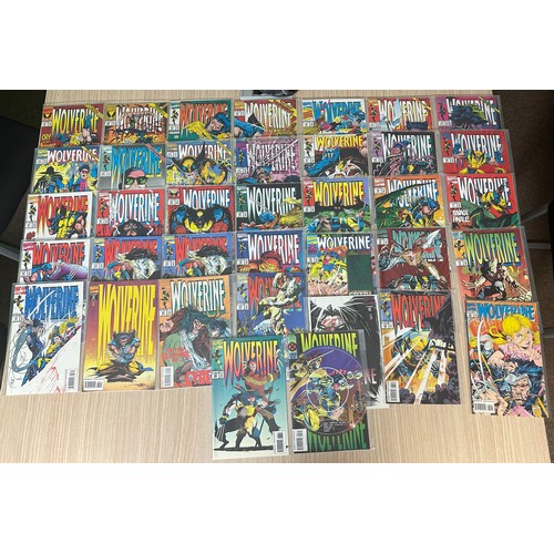 230 - WOLVERINE #51 - 87. Complete Numbered run of 37 Comics (2 x #73). Including some minor keys. Marvel ... 