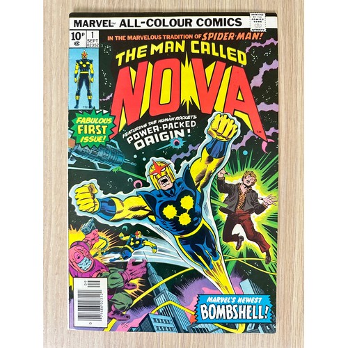 231 - NOVA COMIC BUNDLE INCLUDING #1. Featuring #1 - 4, 8-10, 12 - 14, 16, 20, 21, 23 - 25. Marvel Comics ... 