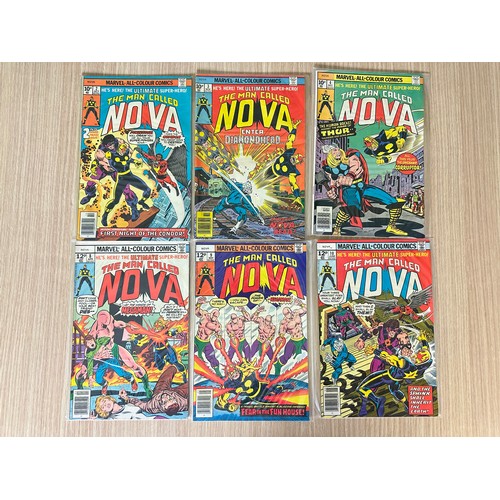 231 - NOVA COMIC BUNDLE INCLUDING #1. Featuring #1 - 4, 8-10, 12 - 14, 16, 20, 21, 23 - 25. Marvel Comics ... 